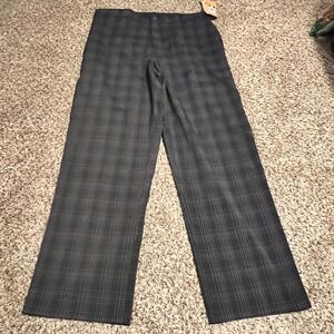 Champion Golf Pants Plaid‎ Stretch High Performance 34W x 30L